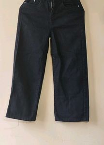 Black Straight Fit Jeans