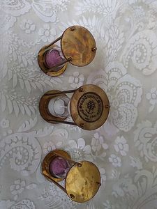 Set of 3 Vintage Hourglasses