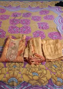 Party Wear Plazo Suit Set...pure Dupatta