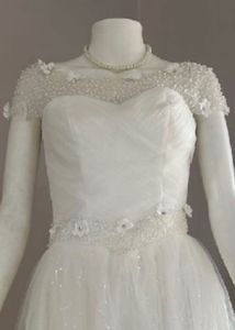 Beautiful wedding gown