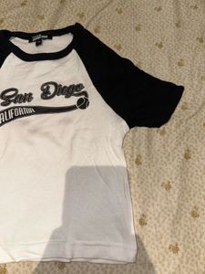 San Diego California Baseball Tee