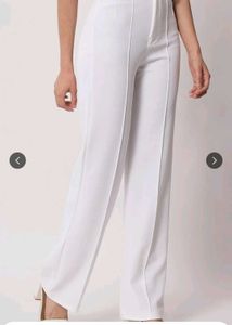 Kotty Women Relaxed Straight Fit High Rise Trouser