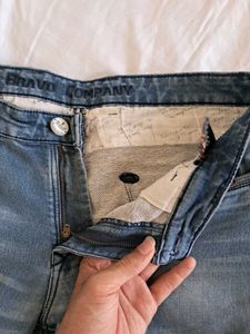 Men's Light Wash Slim Fit Jeans