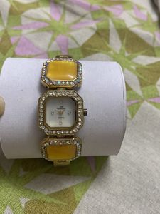 Gold Tone Watch