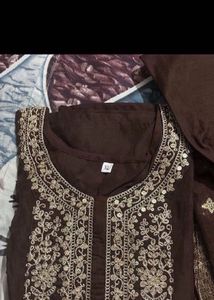 Elegant Embroidered Kurta Set with Dupatta