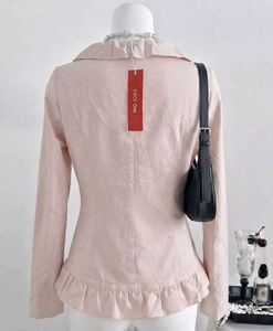 Fairycore Floral Embroidered Cardigan