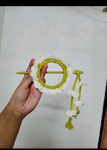 viral crochet bun stick 🍡🪷
