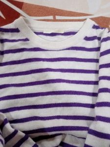 Striped Pullover Sweater