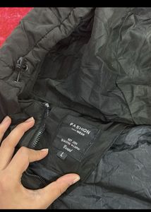 Black Padded Gilet Jacket