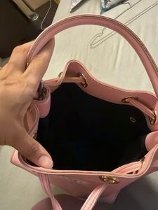 Chic Pink Bucket Bag
