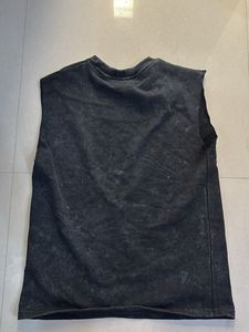 Men's acid wash  Sleeveless T-Shirt