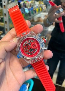 Hublot Blue Rubber Strap Watch PREMIUM MENS WATC