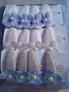 Cute Flower Hair Clips Set