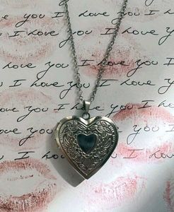 Vintage Heart Locket Necklace