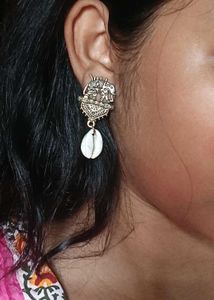 Boho Elephant Drop Earrings
