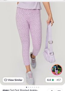 Max Girl Dot Printed Leggings