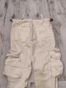 Y2K Beige Cargo Pants