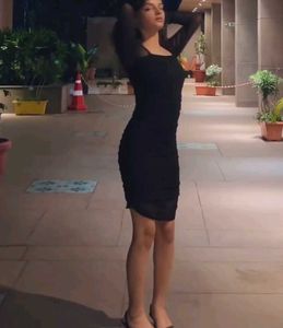 Na-kd Mesh Bodycon Dress