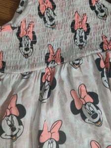 Cute Minnie Mouse Dress for Girls