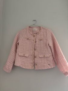 Pink Tweed Jacket