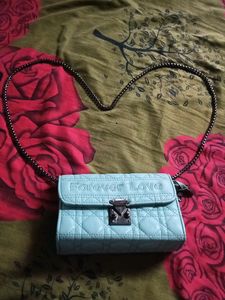 Sea Green Sling Bag