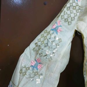 Elegant Yellow Kurta Set with Dupatta