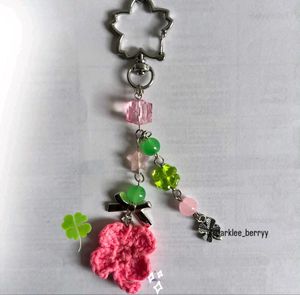 Lucky Clover Keychain Charm