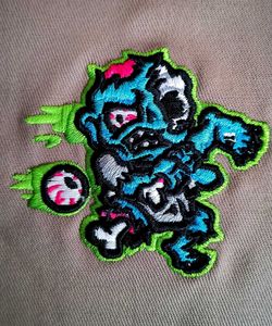 AWESOME EMBROIDERY PATCHES! - 2 Pieces