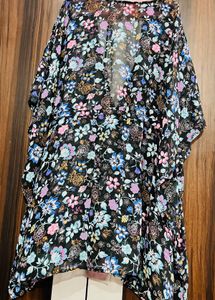 Chic Floral Kimono Tunic