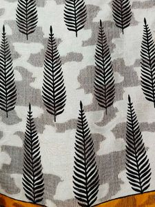 jamdani saree block printed