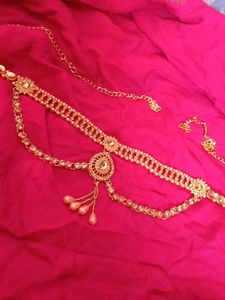 Gold Plated Kundan Kamarbandh