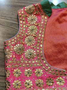 Gotta Patti Hand Work Beautiful Ethnic India Jacke