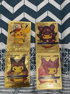 Rare Gold Pokemon Cards Collection