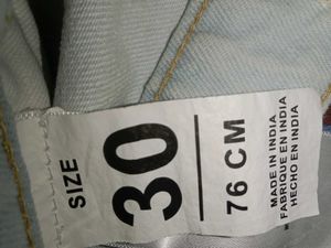 Classic White Denim Jeans