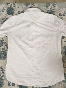 US Polo Assn. White Striped Shirt for men