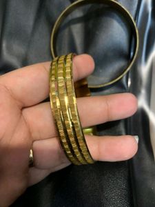 Women Bangles Gold Polish Bangle