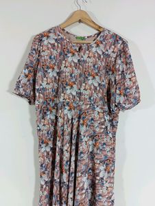 Multicolor printed Casual Dress (Women)