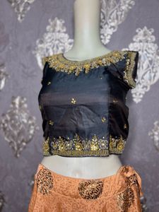 Elegant Orange Lehenga Choli
