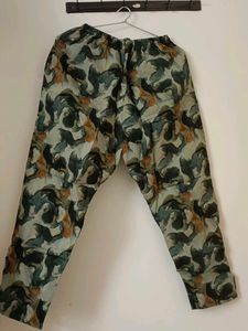 Unique Abstract Print Button-Down Shirt