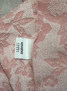 Elegant Pink Lace Dress