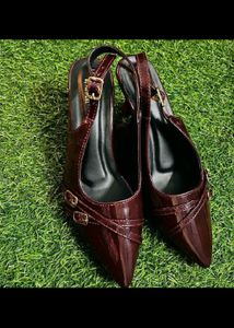 Simplex Footwear Work Block Pumps