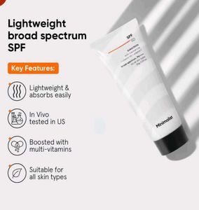 Minimalist SPF 50 Sunscreen