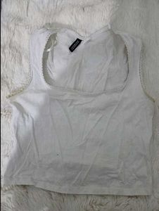 H&M White Tank Top