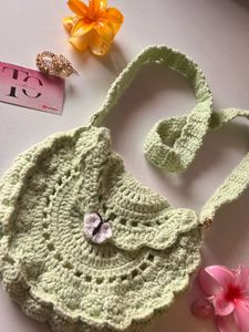Handmade Crochet Shoulder Bag