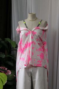 Tie-Dye Button-Down Shirt