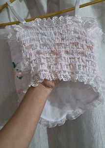 Floral Lace Corset Top