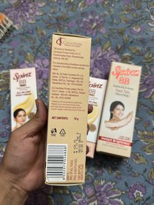 Spins Bb Cream And Face Talc Powder