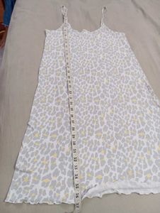 Cute Leopard Print Slip Dress