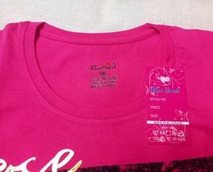 Hot Pink Top For Women (Medium Size )