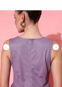 Purple Embellished Gown